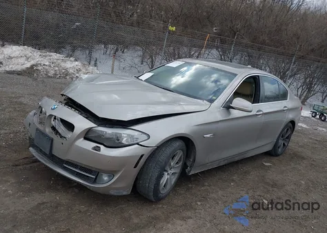 2013 BMW 528I z USA, uszkodzony, nr VIN WBAXG5C50DDY34408